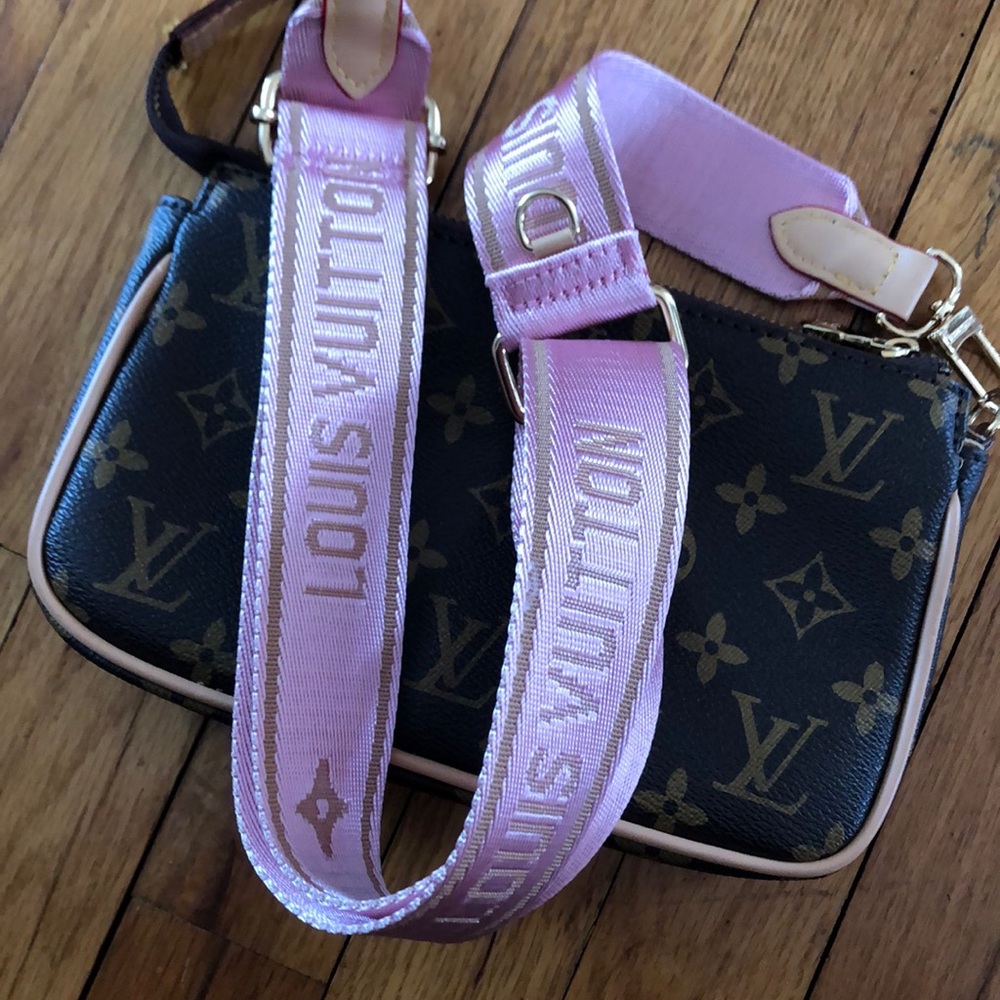 Adjustable wide pink fashion replacement strap - Picture 11 of 12